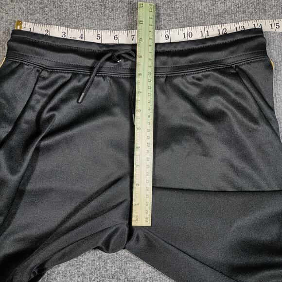 Nike Swoosh Track Pants Women Small Black Gold Side Stripe - Picture 5 of 11
